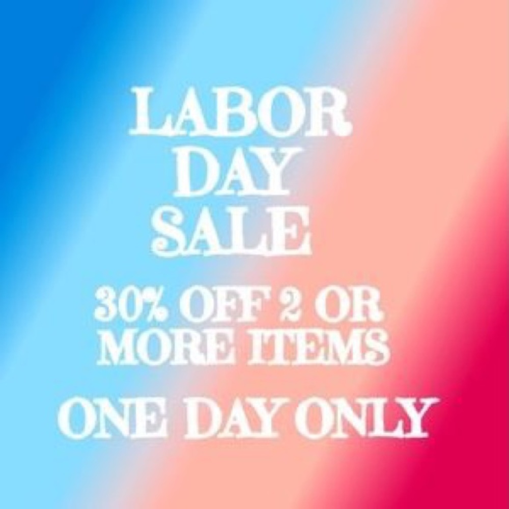 Bundle  2 or more get 30% off today only!!!